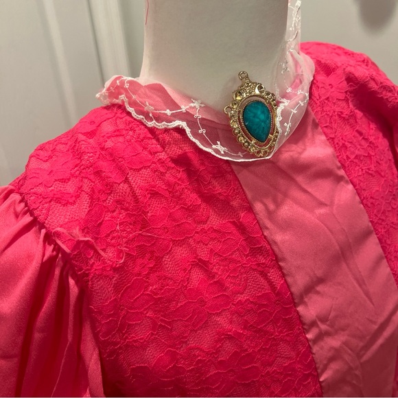 Princess Peach Costume Cosplay Adult Small Halloween - Picture 3 of 14